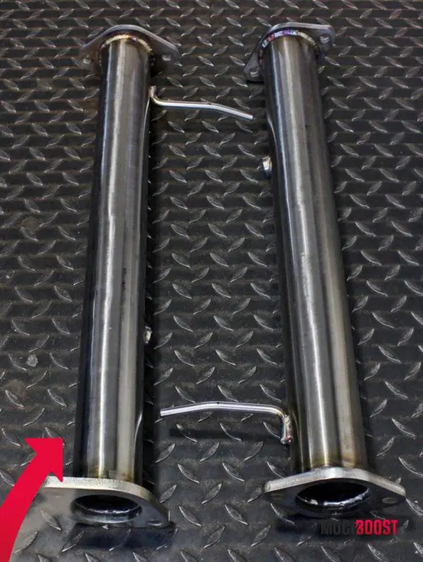 RNC-RS De-Cat Downpipe 2,5"-3,0" KIT Ford Focus II RS 2.5T - Image 4