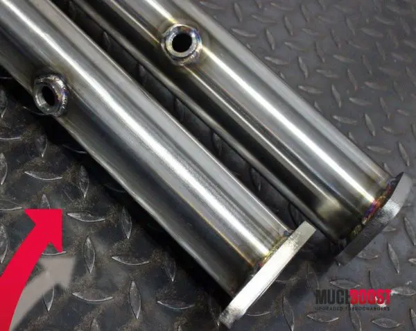 RNC-RS De-Cat Downpipe 2,5"-3,0" KIT Ford Focus II RS 2.5T - Image 5