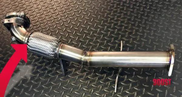 RNC-RS De-Cat Downpipe 2,5"-3,0" KIT Ford Focus II RS 2.5T - Image 7