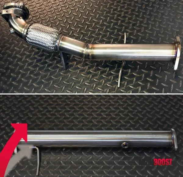RNC-RS De-Cat Downpipe 2,5"-3,0" KIT Ford Focus II RS 2.5T