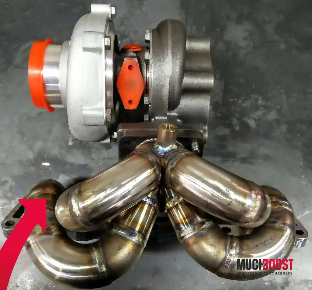 GT28, GT25, T25 Tubular Manifold 1.8T 20V VAG - Image 4