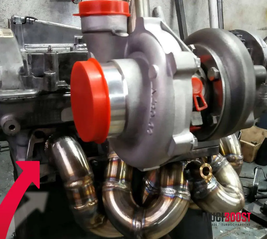 GT28, GT25, T25 Tubular Manifold 1.8T 20V VAG - Image 2