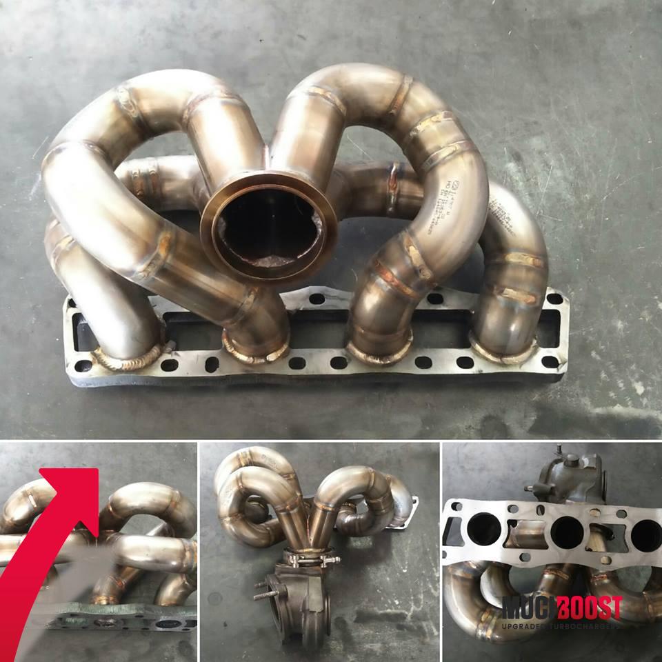 TD04 Tubular Manifold for Audi S3, TT, Seat Leon Cupra 4x4 1.8T 20V VAG