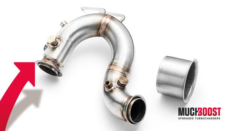 1.6TDI CR/2.0TDI De-Cat Downpipe VW Golf VII GTD, Audi A3 8V, Seat Leon MK3, Skoda Octavia MK3, VW Passat B8 - Image 2