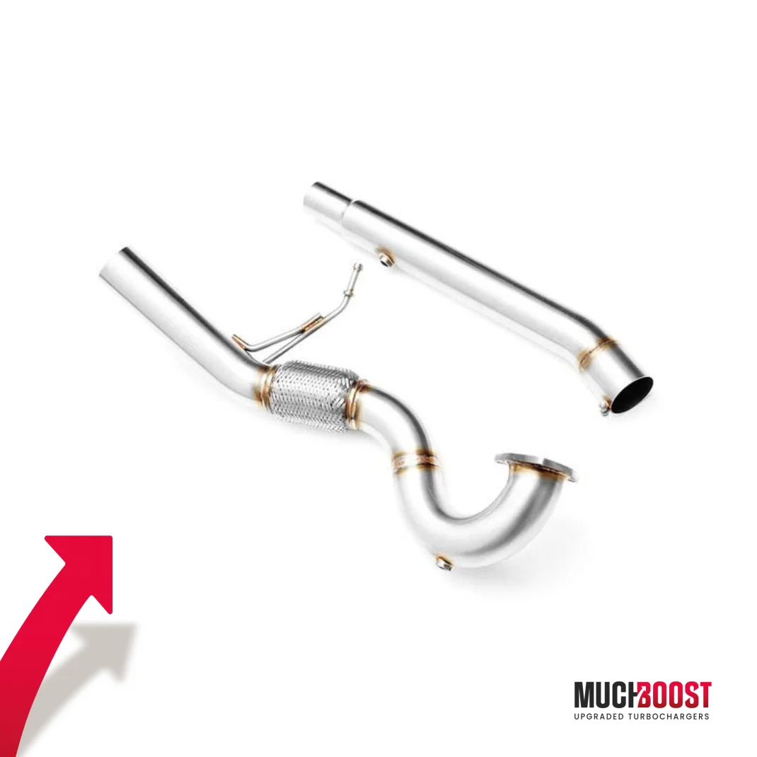 1.8T De-Cat Downpipe KKK K03 for Audi A3 8L, VW Golf MK4, Seat Leon I, Skoda Octavia I - Image 4