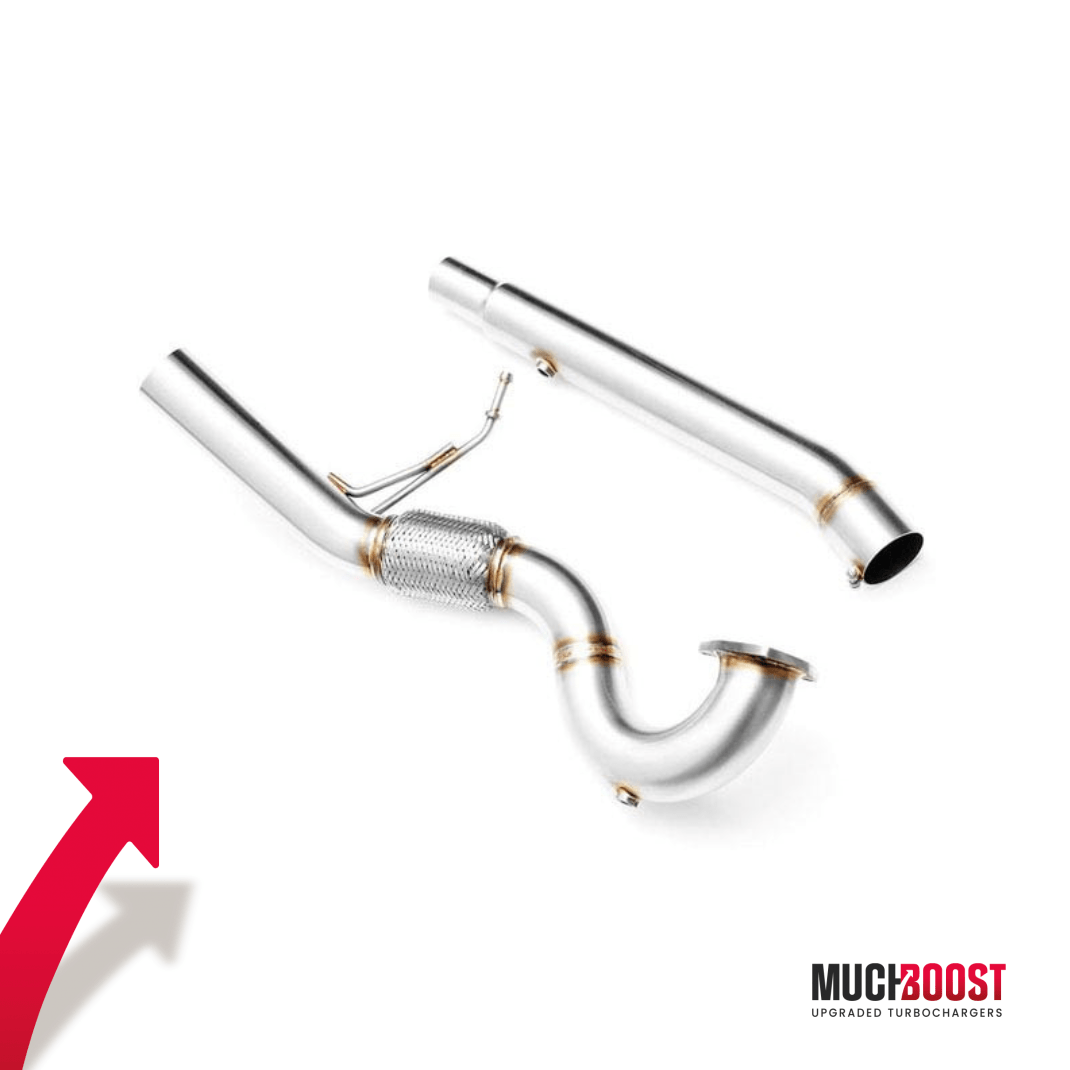 1.8T De-Cat Downpipe KKK K03 for Audi A3 8L, VW Golf MK4, Seat Leon I, Skoda Octavia I - Image 4