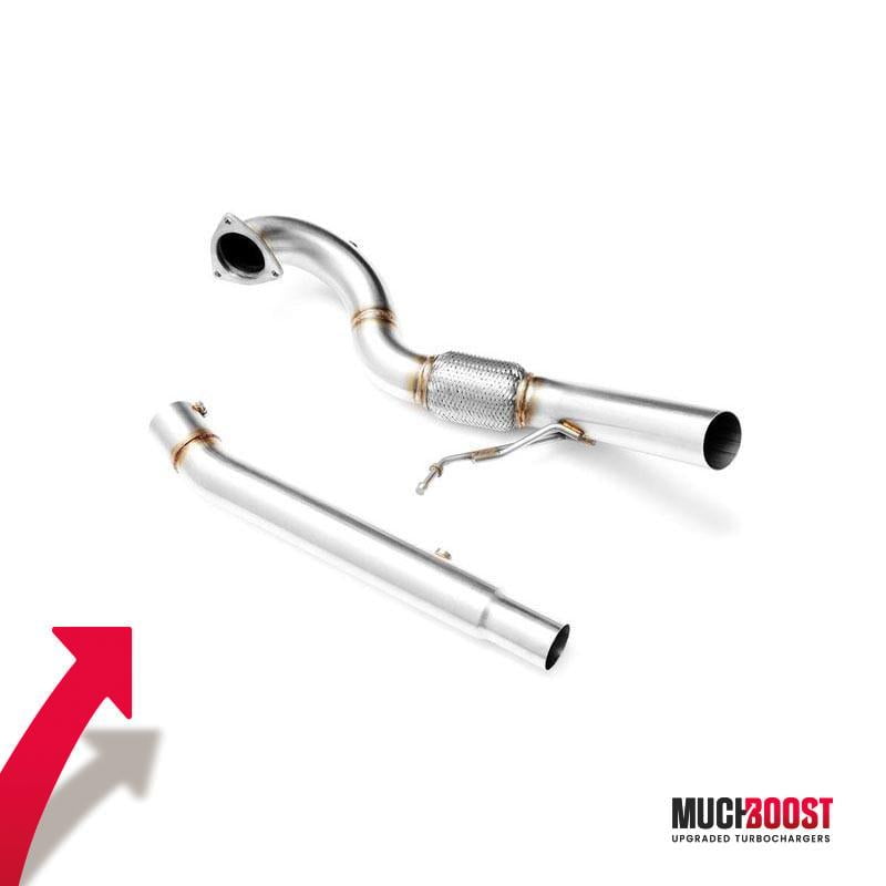 1.8T De-Cat Downpipe KKK K04 Audi S3 8L, Audi TT 8N, Seat Leon Cupra I - Image 2