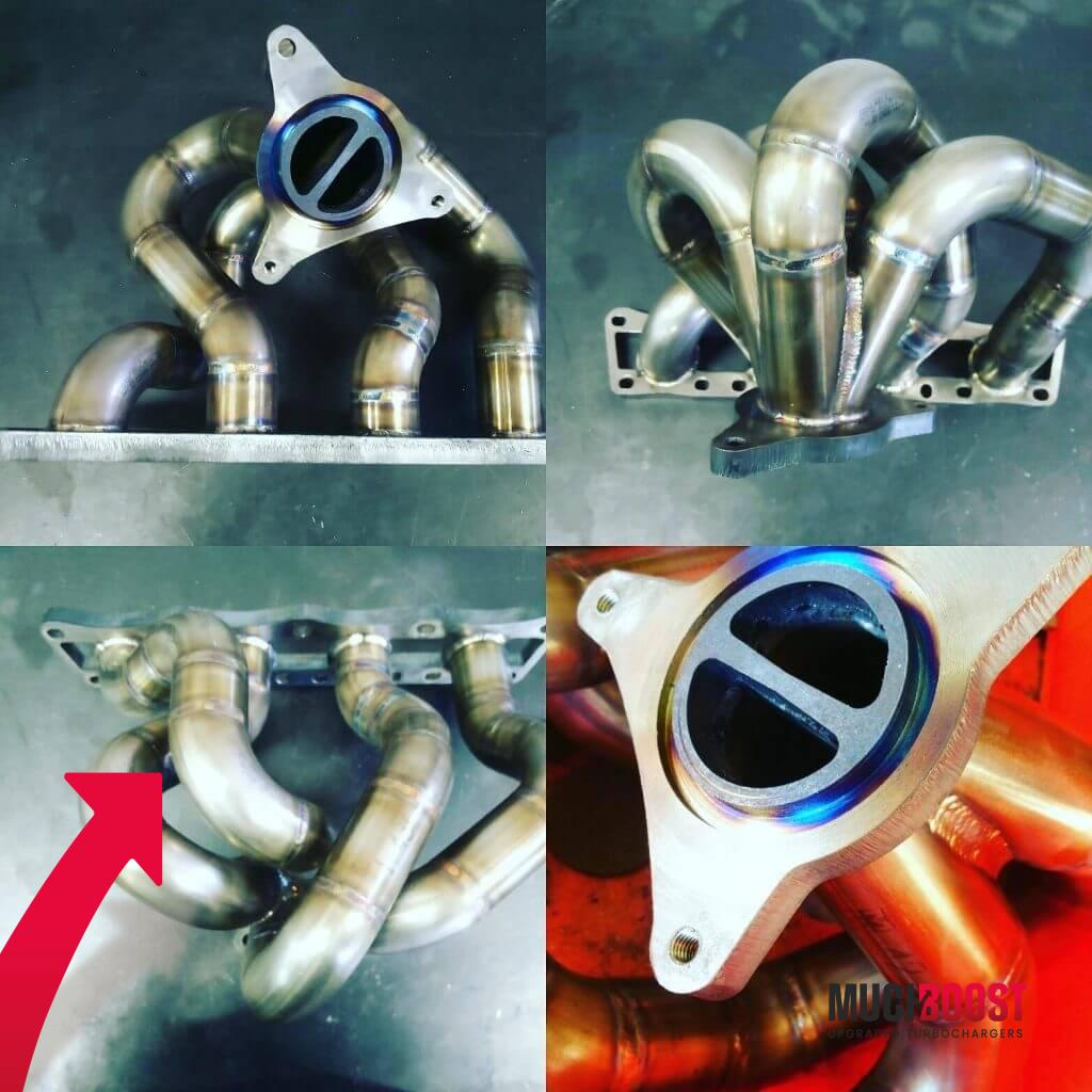 AMG A45 Top Mount Tubular Manifold for 1.8T 20V VAG