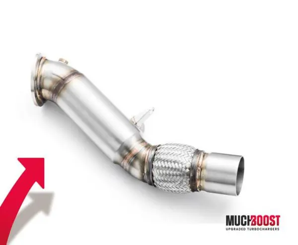 B48 Downpipe BMW De-cat/Sport-cat 120i, 125i, 220i, 230i, 330i, 330ix, 330e, 420i, 420ix, 430i, 430ix, 730i, 730Li, 740e, 740Le