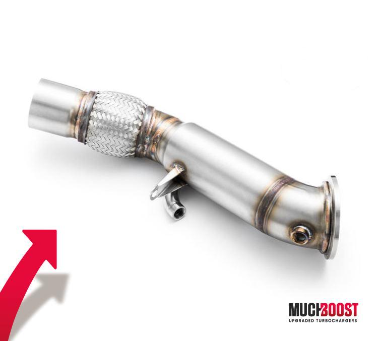 B48 Downpipe BMW De-cat/Sport-cat 120i, 125i, 220i, 230i, 330i, 330ix, 330e, 420i, 420ix, 430i, 430ix, 730i, 730Li, 740e, 740Le - Image 2