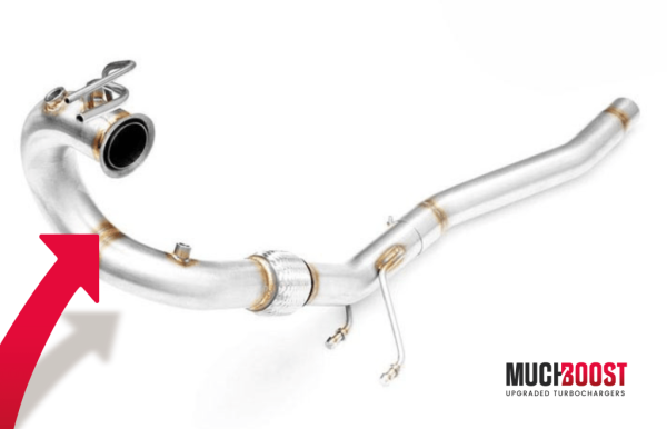 BMN 2.0TDI De-Cat Downpipe Audi A3 8P, Seat Leon MK2, Skoda Octavia MK2, VW Golf MK5, Passat B6