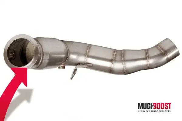 BMW M5 F10 De-Cat/Race Cat Downpipe M6 F06/12/13 - Image 4