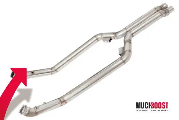 M157 Mercedes De-Cat/Sport-Cat Downpipe CLS63 AMG C218, X218 - Image 2