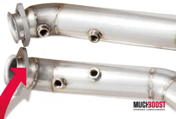 M157 Mercedes De-Cat/Sport-Cat Downpipe CLS63 AMG C218, X218 - Image 3