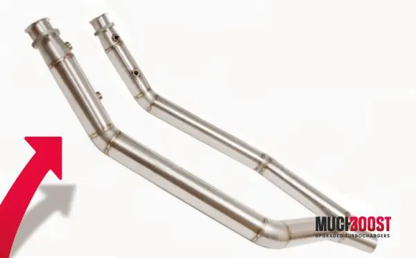M157 Mercedes-AMG De-Cat/Race Cat Downpipe ML/GLE 63 W166, GL/GLS 63 X166 - Image 4