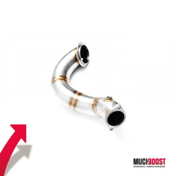 N54 BMW De-Cat Downpipe 335i E90, E91, E92, E93, BMW 135i E82, E88 - Image 9