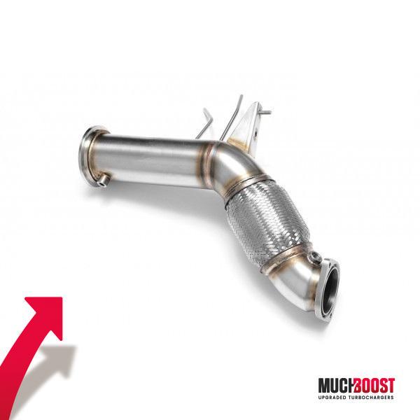 N57S BMW De-Cat Downpipe M550d F10, F11 BMW 750d F01, F02 N57S