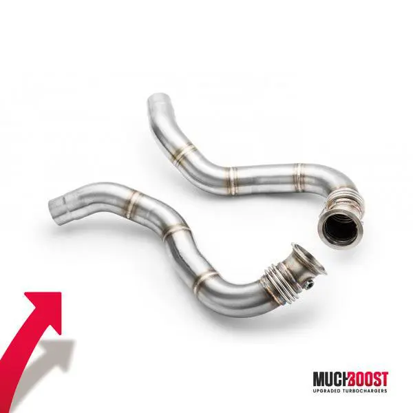 S63 De-Cat Downpipe BMW 550i, 650i, 750i, X5, X6 F86 XDRIVE - Image 2