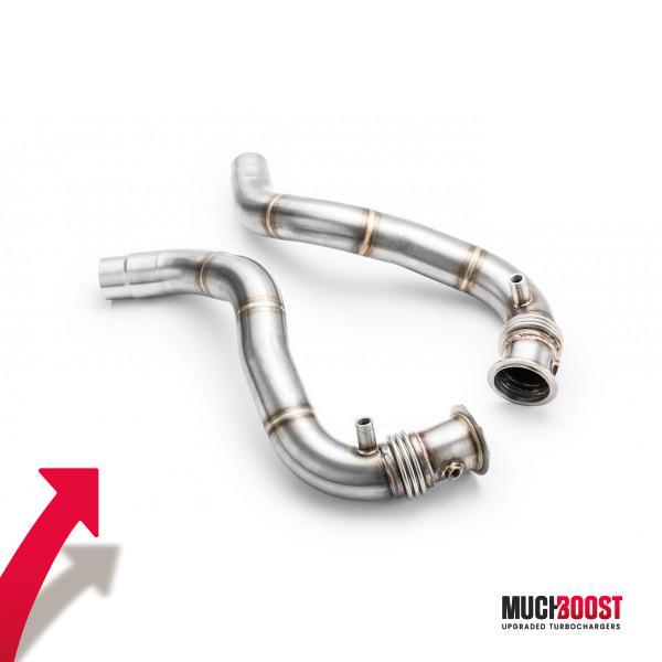 S63 De-Cat Downpipe BMW 550i, 650i, 750i, X5, X6 F86 XDRIVE - Image 3