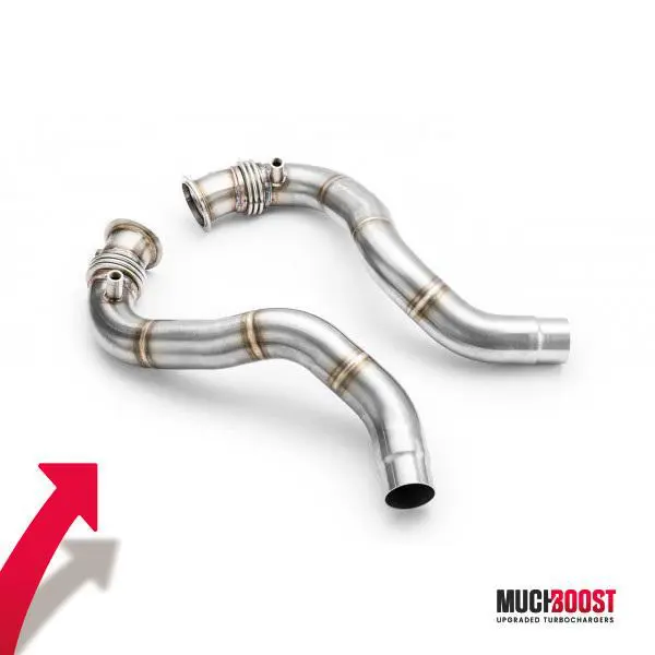 S63 De-Cat Downpipe BMW 550i, 650i, 750i, X5, X6 F86 XDRIVE - Image 4