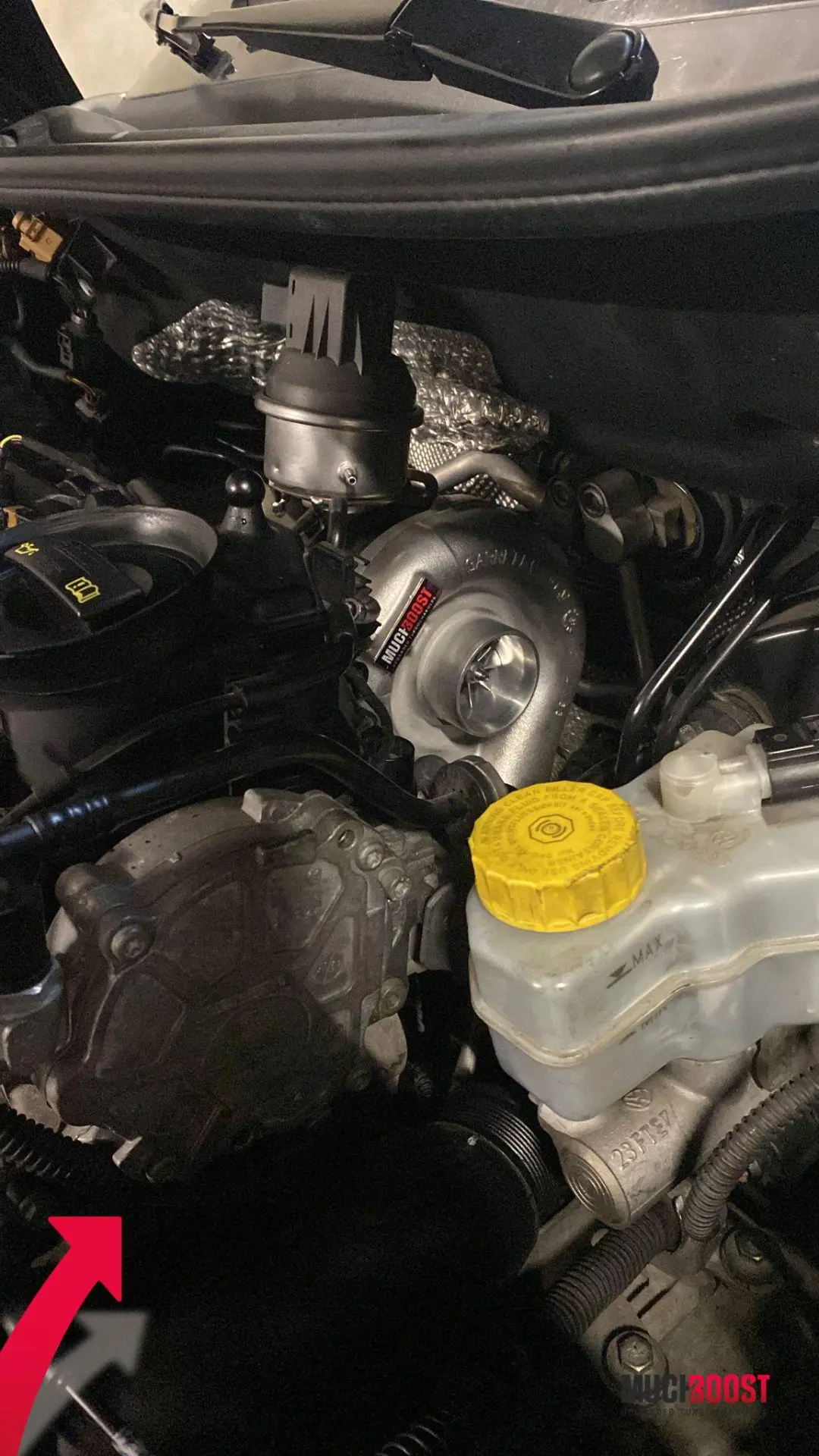 Billet Wheel GTB2260VK BigTurbo Upgrade TDI vacuum converted with a welded 1.9/2.0 TDI Manifold - Image 9