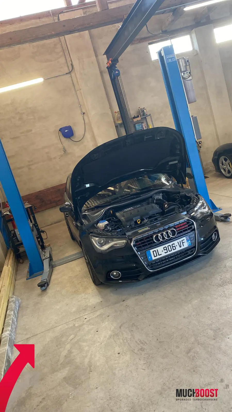 Billet Wheel GTB2260VK BigTurbo Upgrade TDI vacuum converted with a welded 1.9/2.0 TDI Manifold - Image 10