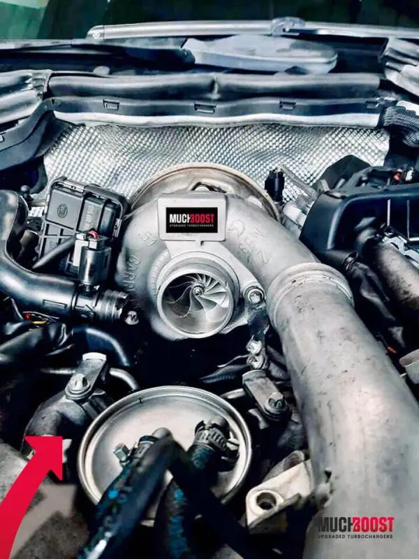 OM642 Ball Bearing Hybrid Turbo Upgrade Mercedes 350CDI