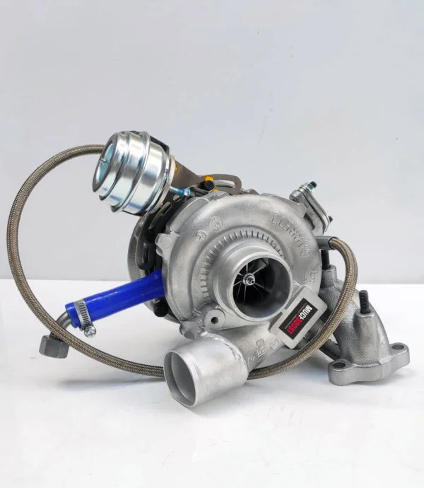 GTB2262VKLR 1.9TDI Ball Bearing Hybrid Turbo vacuum converted with a welded 1.9/2.0 TDI Manifold