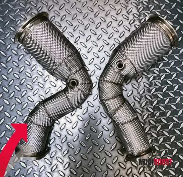 2.9TFSI Custom De-Cat Downpipe Audi RS4 B9, RS5 5F - Image 2