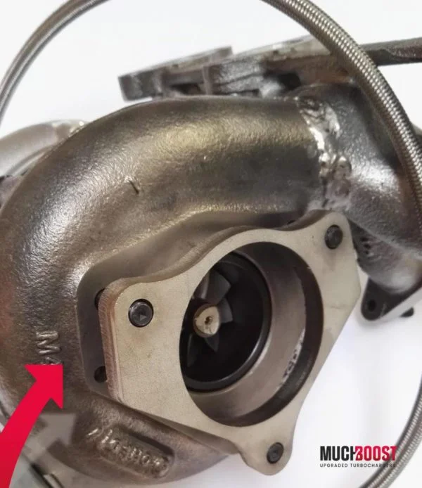 1.9TDI GTB2260VKLR Ceramic Ball Bearing Hybrid Turbo Upgrade vacuum converted with a welded 1.9/2.0 TDI Manifold - Image 4