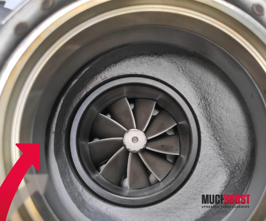 Billet Wheel GTB2871VK Hybrid Turbo Upgrade vacuum converted 1.9/2.0 TDI - Image 3