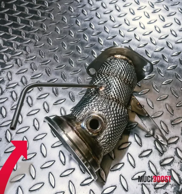 VB43 GR 1.6T Custom De-Cat Downpipe Toyota Yaris GR - Image 2