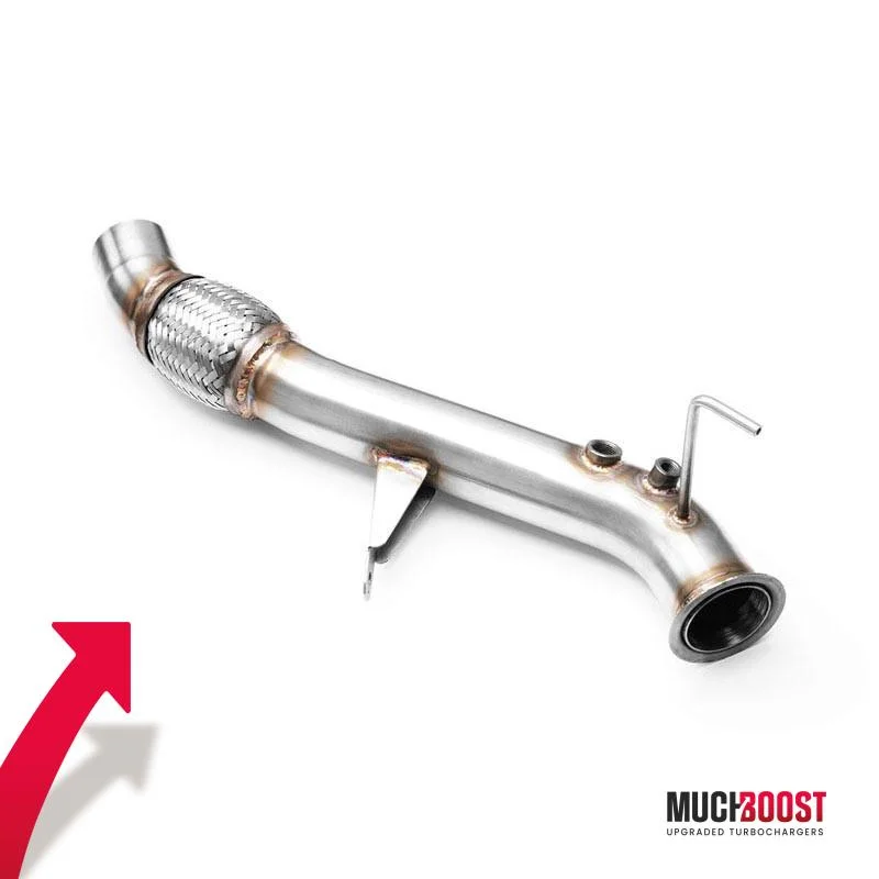 2.0D M47TU2D20 Custom De-Cat Downpipe BMW E90 320d, E91 320d, E92 320d, E93 320d - Image 2