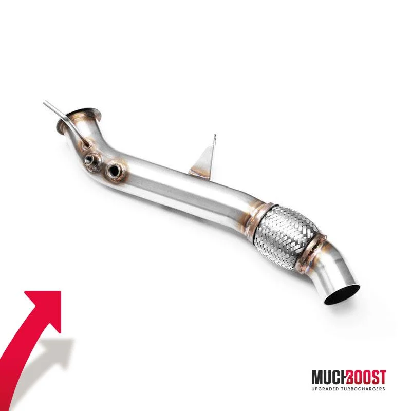 2.0D M47TU2D20 Custom De-Cat Downpipe BMW E90 320d, E91 320d, E92 320d, E93 320d