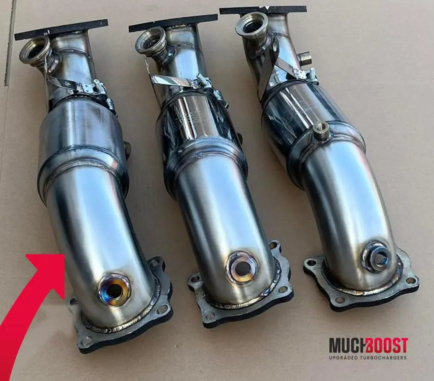 Alfa Romeo 2.0T De-Cat/Sport Cat 100CPSI Downpipe for Alfa Romeo Giulia, Stelvio