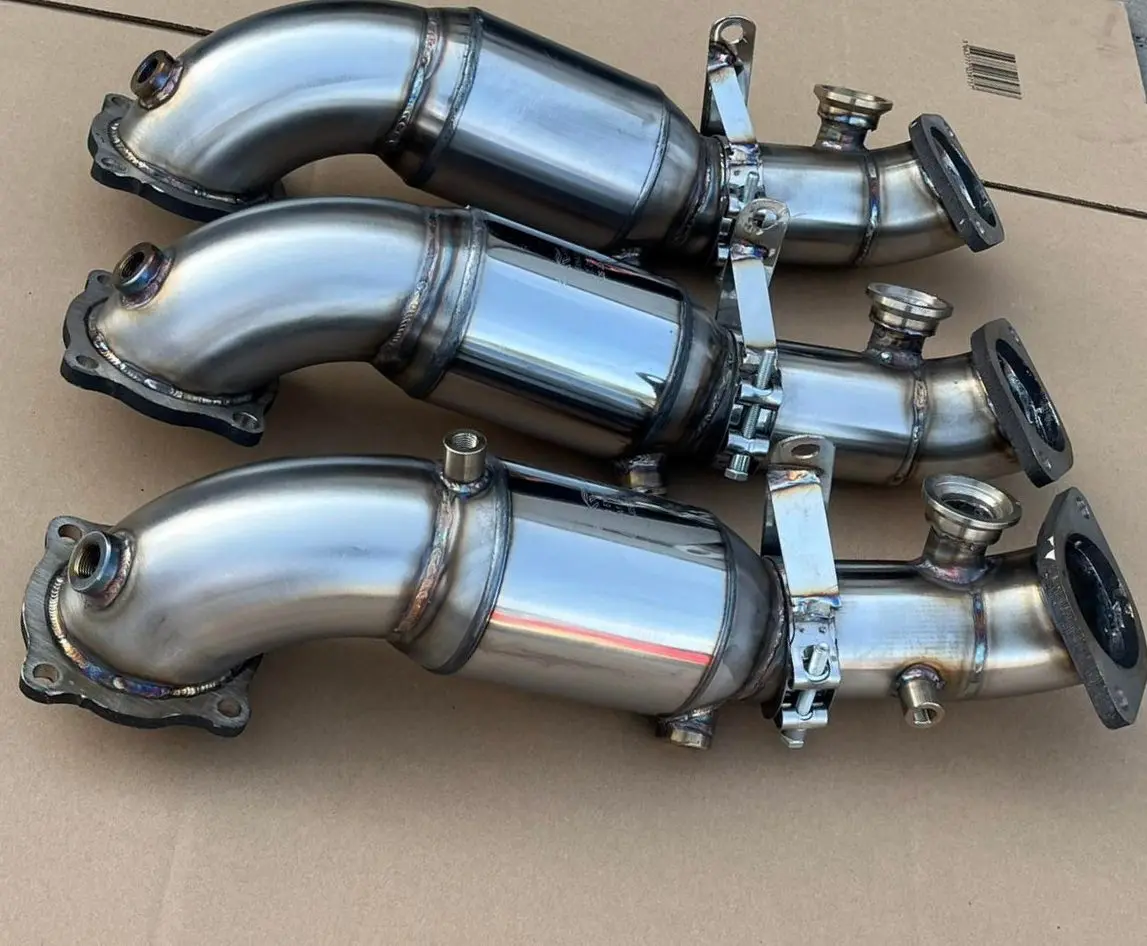 Alfa Romeo 2.0T De-Cat/Sport Cat 100CPSI Downpipe for Alfa Romeo Giulia, Stelvio - Image 3