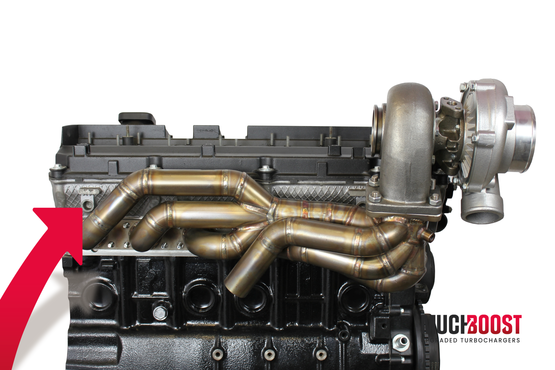 M50, M52 Turbo Tubular 304 Stainless Steel Exhaust Manifold for LHD and RHD BMW E36 - Image 4